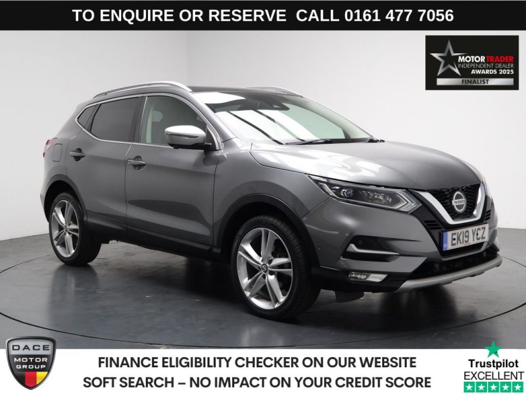 Used 2019 GREY NISSAN QASHQAI SUV 1.3 DIG-T N-Motion SUV 5dr Petrol Manual Euro 6 (s/s) (140 ps) (reg. 2019-07-30) for sale in Stockport