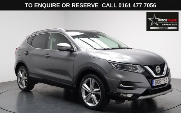 Used 2019 GREY NISSAN QASHQAI SUV 1.3 DIG-T N-Motion SUV 5dr Petrol Manual Euro 6 (s/s) (140 ps) (reg. 2019-07-30) for sale in Stockport