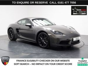 Used 2019 GREY PORSCHE 718 CAYMAN Coupe 2.0T Coupe GPF 2dr Petrol PDK Euro 6 (s/s) (300 ps) (reg. 2019-03-09) for sale in Stockport