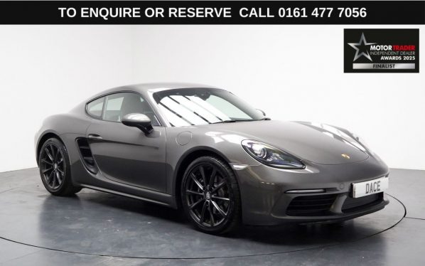 Used 2019 GREY PORSCHE 718 CAYMAN Coupe 2.0T Coupe GPF 2dr Petrol PDK Euro 6 (s/s) (300 ps) (reg. 2019-03-09) for sale in Stockport