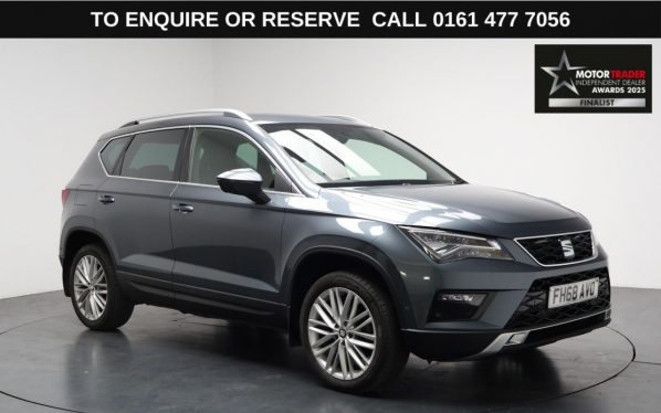 Used 2019 GREY SEAT ATECA SUV 1.5 TSI EVO XCELLENCE SUV 5dr Petrol Manual Euro 6 (s/s) (150 ps) (reg. 2019-01-29) for sale in Stockport