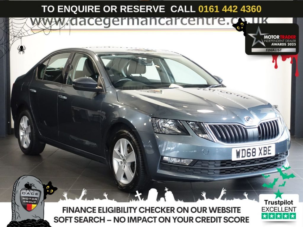 Used 2019 GREY SKODA OCTAVIA Hatchback 1.5 TSI GPF ACT SE Hatchback 5dr Petrol Manual Euro 6 (s/s) (150 ps) (reg. 2019-01-25) for sale in Altrincham