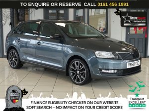 Used 2019 GREY SKODA RAPID SPACEBACK Hatchback 1.0 TSI SE Sport Hatchback 5dr Petrol DSG Euro 6 (s/s) (110 ps) (reg. 2019-01-15) for sale in Wilmslow
