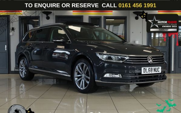 Used 2019 GREY VOLKSWAGEN PASSAT Estate 1.5 TSI EVO GT Estate 5dr Petrol DSG Euro 6 (s/s) (150 ps) (reg. 2019-01-21) for sale in Wilmslow