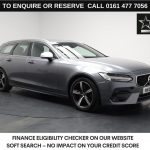Used 2019 GREY VOLVO V90 Estate 2.0 T4 GPF R-Design Estate 5dr Petrol Auto Euro 6 (s/s) (190 ps) (reg. 2019-03-01) for sale in Stockport