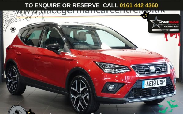 Used 2019 RED SEAT ARONA SUV 1.0 TSI GPF FR Sport SUV 5dr Petrol Manual Euro 6 (s/s) (115 ps) (reg. 2019-03-01) for sale in Altrincham