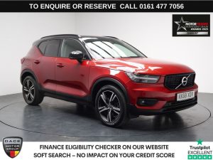 Used 2019 RED VOLVO XC40 SUV 2.0 D4 R-Design SUV 5dr Diesel Auto AWD Euro 6 (s/s) (190 ps) (reg. 2019-01-23) for sale in Stockport