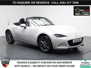 Used 2019 SILVER MAZDA MX-5 Convertible 1.5 SKYACTIV-G SE+ Convertible 2dr Petrol Manual Euro 6 (132 ps) (reg. 2019-09-01) for sale in Stockport