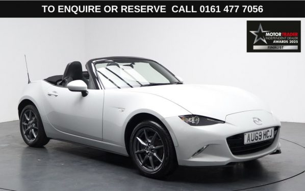 Used 2019 SILVER MAZDA MX-5 Convertible 1.5 SKYACTIV-G SE+ Convertible 2dr Petrol Manual Euro 6 (132 ps) (reg. 2019-09-01) for sale in Stockport