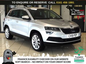 Used 2019 SILVER SKODA KAROQ SUV 1.5 TSI ACT SE L SUV 5dr Petrol Manual Euro 6 (s/s) (150 ps) (reg. 2019-07-03) for sale in Wilmslow