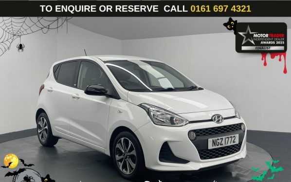 Used 2019 WHITE HYUNDAI I10 Hatchback 1.0 Play Hatchback 5dr Petrol Manual Euro 6 (67 ps) (reg. 2019-03-30) for sale in Manchester