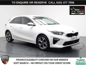 Used 2019 WHITE KIA CEED Hatchback 1.0 T-GDi 3 Hatchback 5dr Petrol Manual Euro 6 (s/s) (118 bhp) (reg. 2019-09-03) for sale in Stockport