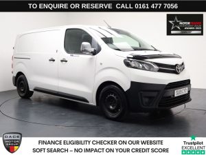 Used 2019 WHITE TOYOTA PROACE PANEL VAN 1.6D Icon Medium Panel Van 6dr Diesel Manual MWB Euro 6 (s/s) (115 ps) (reg. 2019-03-19) for sale in Stockport