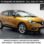Used 2019 YELLOW RENAULT SCENIC MPV 1.3 TCe Iconic MPV 5dr Petrol Manual Euro 6 (s/s) (140 ps) (reg. 2019-03-01) for sale in Stockport
