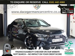 Used 2020 BLACK AUDI A4 Saloon 2.0 TDI 35 Black Edition Saloon 4dr Diesel S Tronic Euro 6 (s/s) (163 ps) (reg. 2020-06-03) for sale in Altrincham