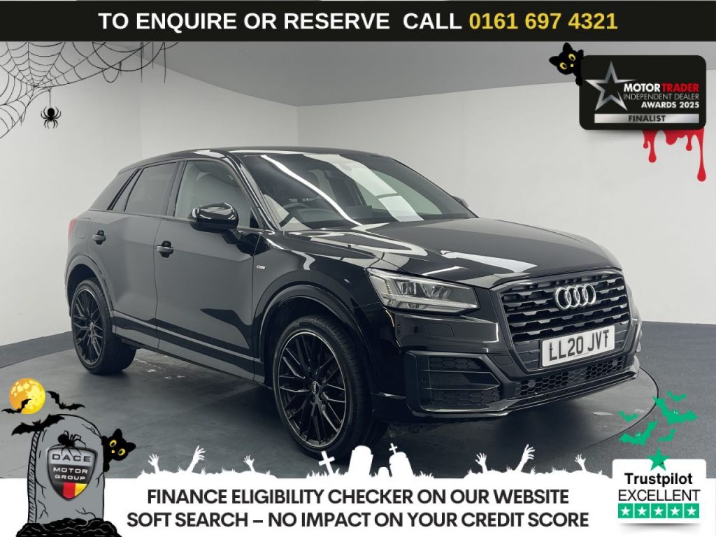 Used 2020 BLACK AUDI Q2 SUV 1.5 TFSI CoD 35 Black Edition SUV 5dr Petrol S Tronic Euro 6 (s/s) (150 ps) (reg. 2020-07-22) for sale in Manchester