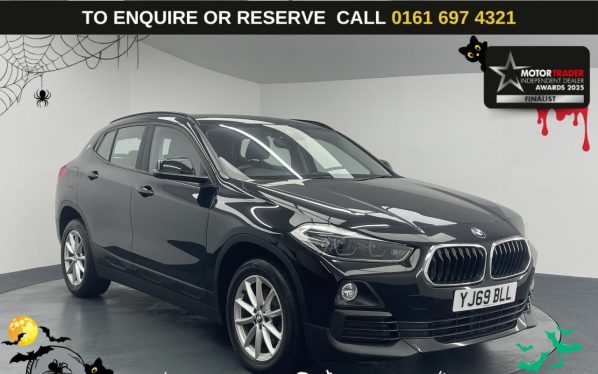 Used 2020 BLACK BMW X2 SUV 1.5 18i SE SUV 5dr Petrol DCT sDrive Euro 6 (s/s) (140 ps) (reg. 2020-01-31) for sale in Manchester