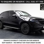 Used 2020 BLACK MERCEDES-BENZ EQC SUV EQC 400 80kWh AMG Line (Premium Plus) SUV 5dr Electric Auto 4MATIC (408 ps) (reg. 2020-11-17) for sale in Stockport