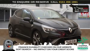 Used 2020 BLACK RENAULT CLIO Hatchback 1.0 TCe RS Line Bose Edition Hatchback 5dr Petrol Manual Euro 6 (s/s) (100 ps) (reg. 2020-07-31) for sale in Wilmslow