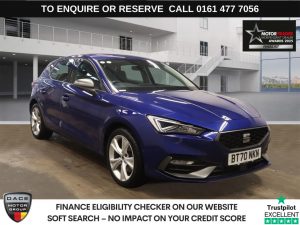 Used 2020 BLUE SEAT LEON Hatchback 1.4 eHybrid 12.8kWh FR Hatchback 5dr Petrol Plug-in Hybrid DSG Euro 6 (s/s) (204 ps) (reg. 2020-12-31) for sale in Stockport
