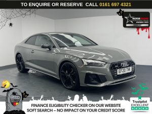 Used 2020 GREY AUDI A5 Coupe 2.0 TDI 40 Edition 1 Coupe 2dr Diesel S Tronic quattro Euro 6 (s/s) (190 ps) (reg. 2020-08-10) for sale in Manchester