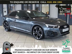 Used 2020 GREY AUDI A5 Coupe 2.0 TFSI 40 Edition 1 Coupe 2dr Petrol S Tronic Euro 6 (s/s) (204 ps) (reg. 2020-10-30) for sale in Wilmslow