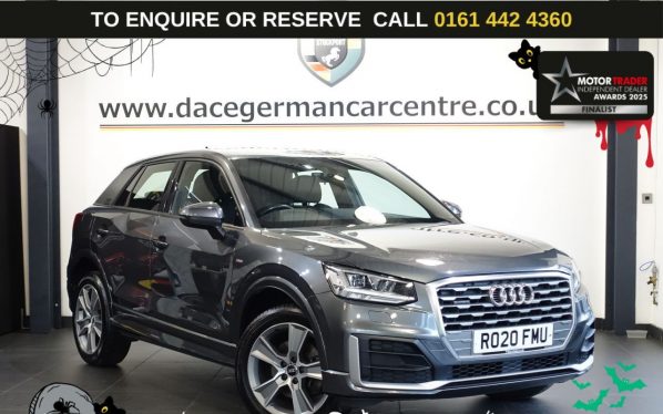 Used 2020 GREY AUDI Q2 SUV 2.0 TDI 35 S line SUV 5dr Diesel S Tronic quattro Euro 6 (s/s) (150 ps) (reg. 2020-06-11) for sale in Altrincham