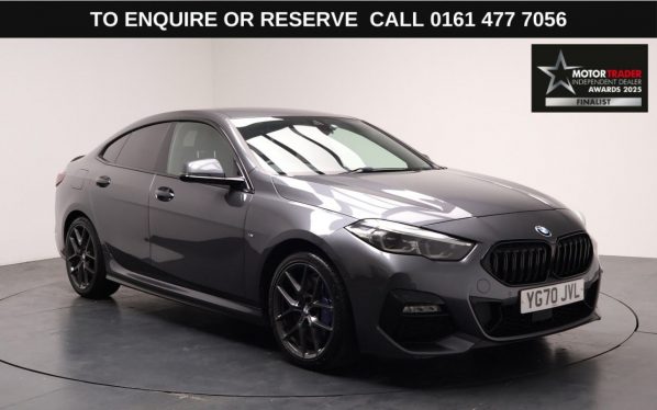 Used 2020 GREY BMW 2 SERIES GRAN COUPE Saloon 1.5 218i M Sport Saloon 4dr Petrol DCT Euro 6 (s/s) (140 ps) (reg. 2020-10-05) for sale in Stockport
