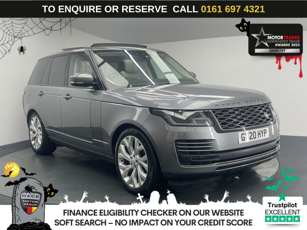 Used 2020 GREY LAND ROVER RANGE ROVER SUV 3.0 SD V6 Vogue SE SUV 5dr Diesel Auto 4WD Euro 6 (s/s) (275 ps) (reg. 2020-03-24) for sale in Manchester