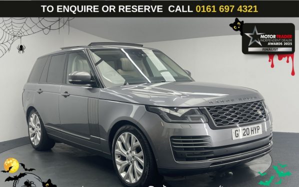 Used 2020 GREY LAND ROVER RANGE ROVER SUV 3.0 SD V6 Vogue SE SUV 5dr Diesel Auto 4WD Euro 6 (s/s) (275 ps) (reg. 2020-03-24) for sale in Manchester