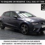 Used 2020 GREY SEAT IBIZA Hatchback 1.0 TSI FR Sport Hatchback 5dr Petrol Manual Euro 6 (s/s) GPF (115 ps) (reg. 2020-03-01) for sale in Stockport