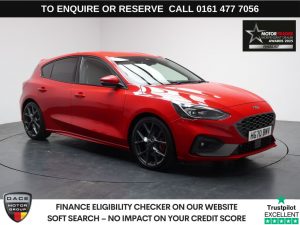 Used 2020 RED FORD FOCUS Hatchback 2.3T EcoBoost ST Hatchback 5dr Petrol Manual Euro 6 (s/s) (280 ps) (reg. 2020-09-05) for sale in Stockport