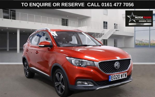 Used 2020 RED MG MG ZS SUV 1.5 VTi-TECH Exclusive SUV 5dr Petrol Manual Euro 6 (s/s) (106 ps) (reg. 2020-03-14) for sale in Stockport
