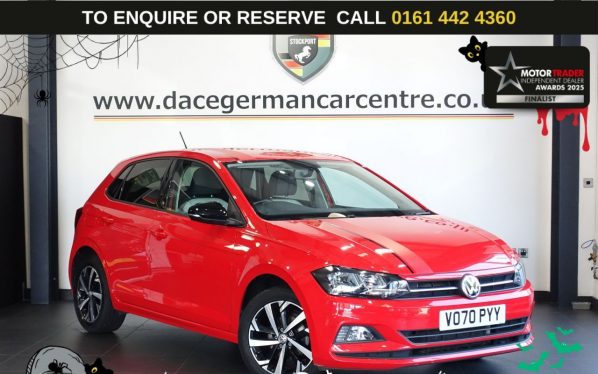 Used 2020 RED VOLKSWAGEN POLO Hatchback 1.0 TSI GPF beats Hatchback 5dr Petrol DSG Euro 6 (s/s) (95 ps) (reg. 2020-09-11) for sale in Altrincham