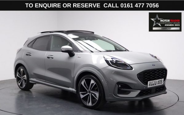 Used 2020 SILVER FORD PUMA SUV 1.0T EcoBoost MHEV ST-Line X First Edition Plus SUV 5dr Petrol Manual Euro 6 (s/s) (155 ps) (reg. 2020-05-27) for sale in Stockport