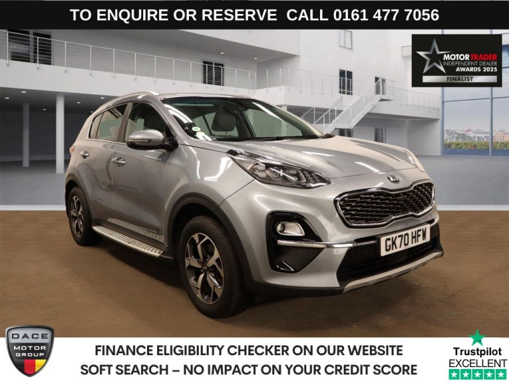 Used 2020 SILVER KIA SPORTAGE SUV 1.6 GDi Platinum Edition SUV 5dr Petrol Manual Euro 6 (s/s) (130 bhp) (reg. 2020-09-15) for sale in Stockport