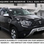 Used 2021 BLACK DACIA DUSTER SUV 1.0 TCe Comfort SUV 5dr Petrol Manual Euro 6 (s/s) (90 ps) (reg. 2021-03-22) for sale in Stockport