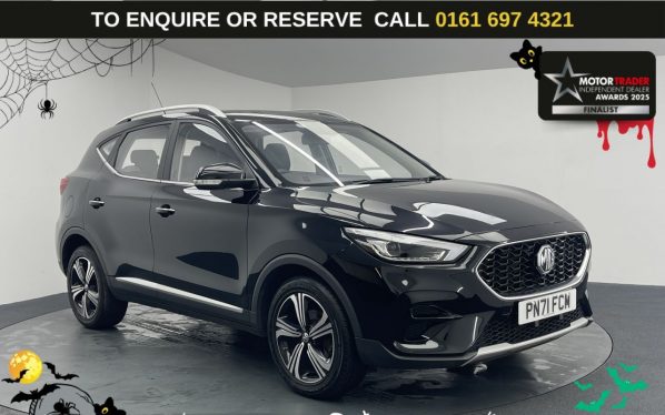 Used 2021 BLACK MG MG ZS SUV 1.5 VTi-TECH Excite SUV 5dr Petrol Manual Euro 6 (s/s) (106 ps) (reg. 2021-09-30) for sale in Manchester