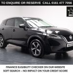 Used 2021 BLACK NISSAN QASHQAI SUV 1.3 DIG-T MHEV Premiere Edition SUV 5dr Petrol Hybrid Manual Euro 6 (s/s) (140 ps) (reg. 2021-10-20) for sale in Stockport
