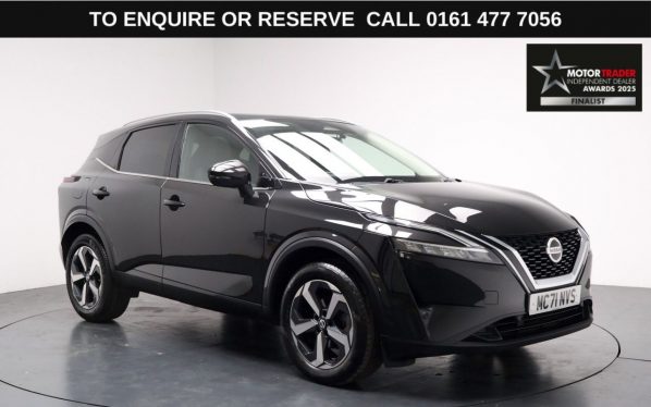 Used 2021 BLACK NISSAN QASHQAI SUV 1.3 DIG-T MHEV Premiere Edition SUV 5dr Petrol Hybrid Manual Euro 6 (s/s) (140 ps) (reg. 2021-10-20) for sale in Stockport