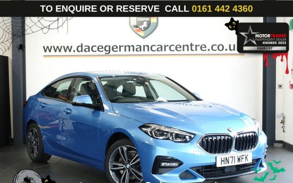 Used 2021 BLUE BMW 2 SERIES GRAN COUPE Saloon 2.0 218d Sport (LCP) Saloon 4dr Diesel Manual Euro 6 (s/s) (150 ps) £1140 EXTRAS (reg. 2021-10-28) for sale in Altrincham