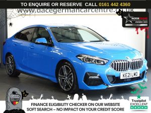 Used 2021 BLUE BMW 2 SERIES GRAN COUPE Saloon 2.0 220d M Sport Saloon 4dr Diesel Auto Euro 6 (s/s) (190 ps) £2395 EXTRAS (reg. 2021-08-18) for sale in Altrincham