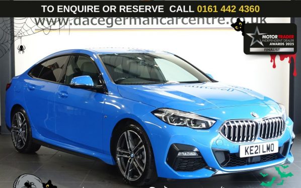 Used 2021 BLUE BMW 2 SERIES GRAN COUPE Saloon 2.0 220d M Sport Saloon 4dr Diesel Auto Euro 6 (s/s) (190 ps) £2395 EXTRAS (reg. 2021-08-18) for sale in Altrincham