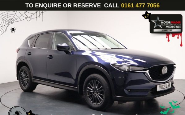 Used 2021 BLUE MAZDA CX-5 SUV 2.0 SKYACTIV-G SE-L SUV 5dr Petrol Auto Euro 6 (s/s) (165 ps) (reg. 2021-03-31) for sale in Stockport