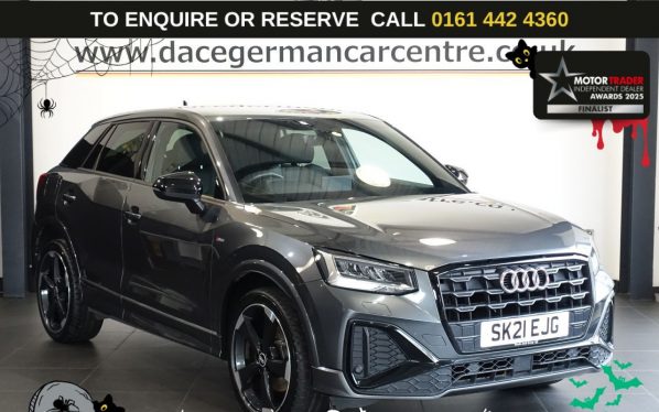 Used 2021 GREY AUDI Q2 SUV 1.5 TFSI CoD 35 Black Edition SUV 5dr Petrol Manual Euro 6 (s/s) (150 ps) (reg. 2021-03-03) for sale in Altrincham