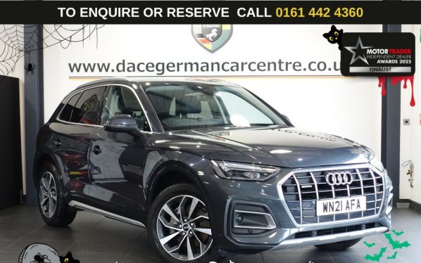Used 2021 GREY AUDI Q5 SUV 2.0 TDI 40 Sport SUV 5dr Diesel S Tronic quattro Euro 6 (s/s) (204 ps) (reg. 2021-03-10) for sale in Altrincham