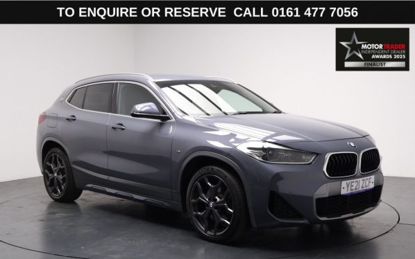 Used 2021 GREY BMW X2 SUV 1.5 25e 10kWh M Sport X SUV 5dr Petrol Plug-in Hybrid Auto xDrive Euro 6 (s/s) (220 ps) (reg. 2021-04-29) for sale in Stockport
