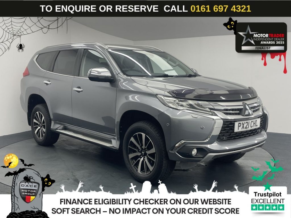 Used 2021 GREY MITSUBISHI SHOGUN SPORT SUV 2.4D 4 SUV 5dr Diesel Auto 4WD Euro 6 (181 ps) (reg. 2021-03-23) for sale in Manchester