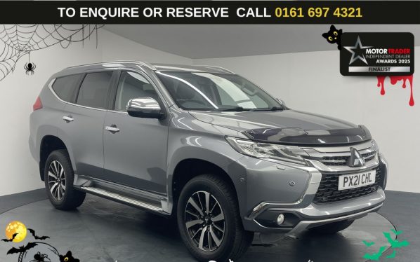 Used 2021 GREY MITSUBISHI SHOGUN SPORT SUV 2.4D 4 SUV 5dr Diesel Auto 4WD Euro 6 (181 ps) (reg. 2021-03-23) for sale in Manchester