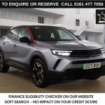Used 2021 GREY VAUXHALL MOKKA ELECTRIC SUV 50kWh SRi Nav Premium SUV 5dr Electric Auto (136 ps) (reg. 2021-09-09) for sale in Stockport